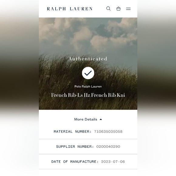 NWT Men's XL Polo Ralph Lauren French Knit Half-Zip Long Sleeve Pullover Sweater - Picture 9 of 9